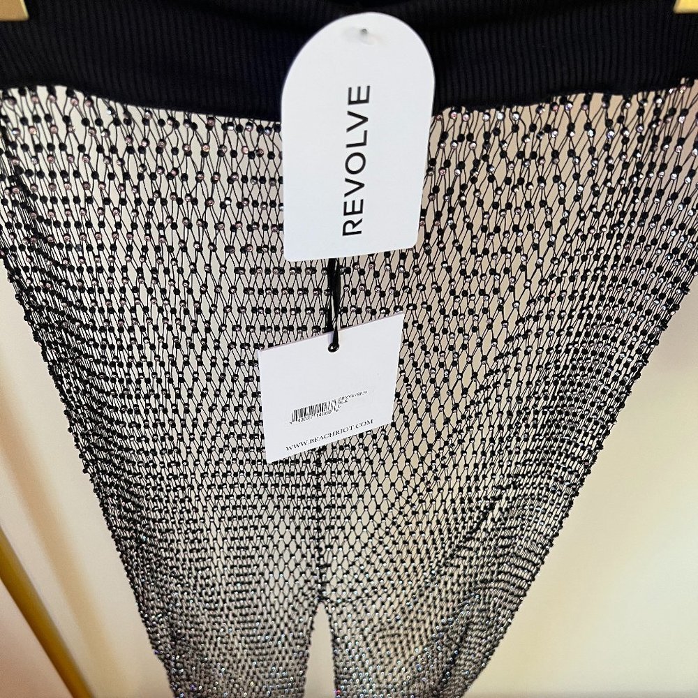 Swimwear Jogger Cover Up Pants with Jewels